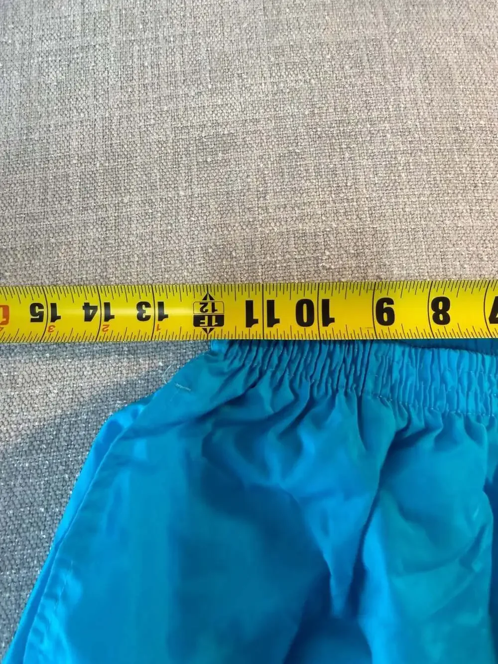 Vintage Nike Nylon Track Pants Blue Size M